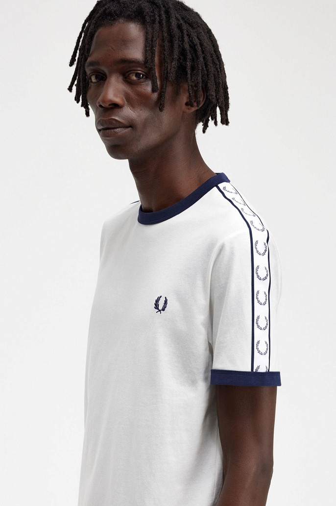 Футболка Fred Perry Taped Ringer T-Shirt