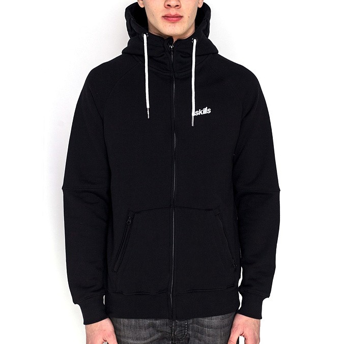 Толстовка SKILLS Double Pocket Hoodie Black