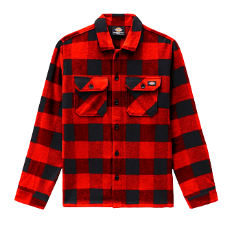 Рубашка женская Dickies New Sacramento Shirt Red