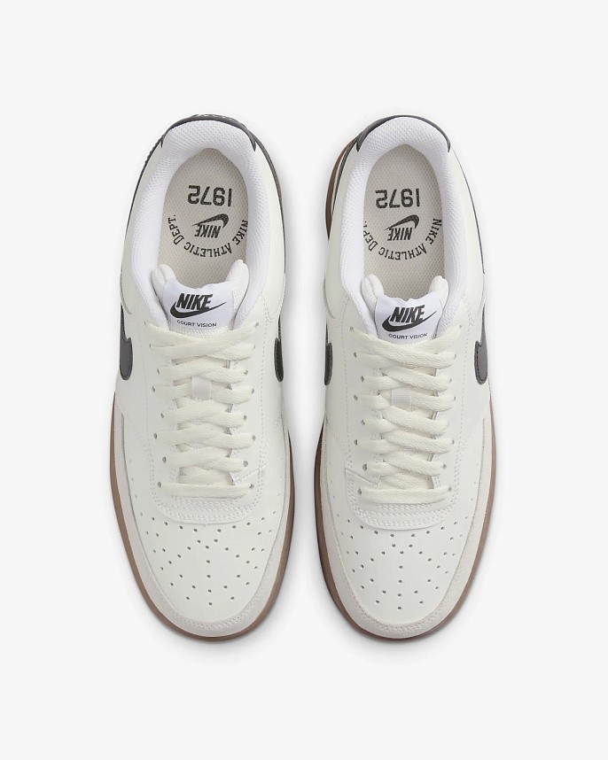 Кроссовки Nike Court Vision Low Sail/Light Orewood Brown/White/Black