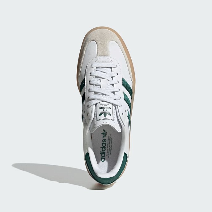 Кроссовки женские adidas Originals Sambae Cloud White/Collegiate Green/Cloud White