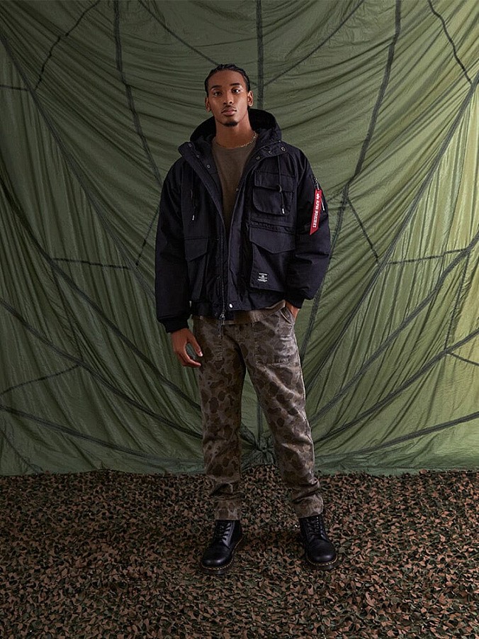 Куртка Alpha Industries MA-1 Hunting Mod Jacket Black