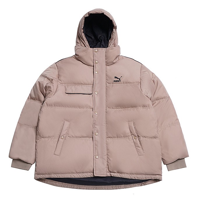 Пуховик Puma Puffer Down Jackets Khaki