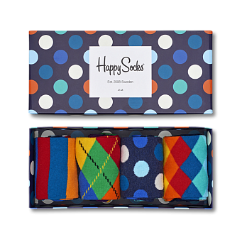 Набор носков Happy Socks Big Dot Gift Box