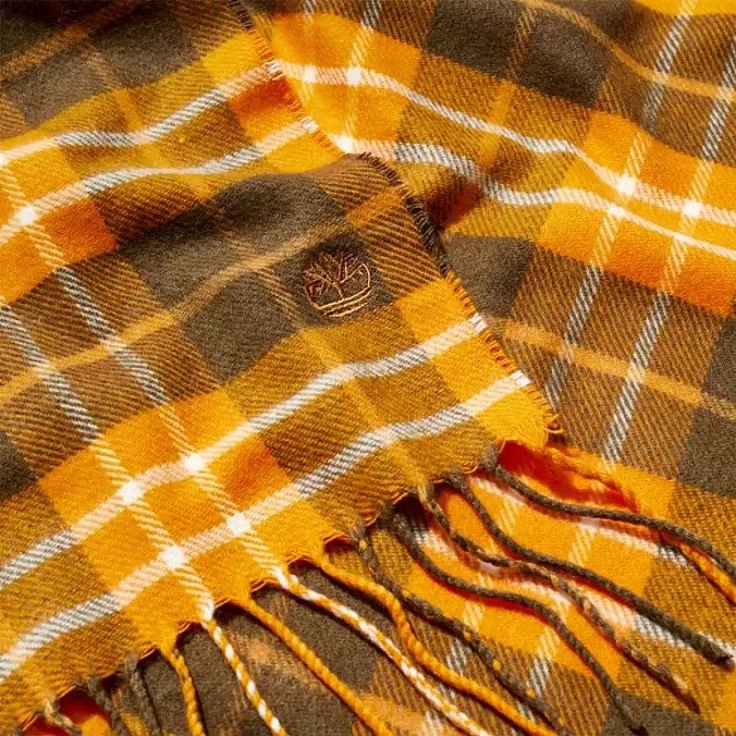 Шарф Timberland Cape Neddick Plaid Scarf With Giftbox And Sticker