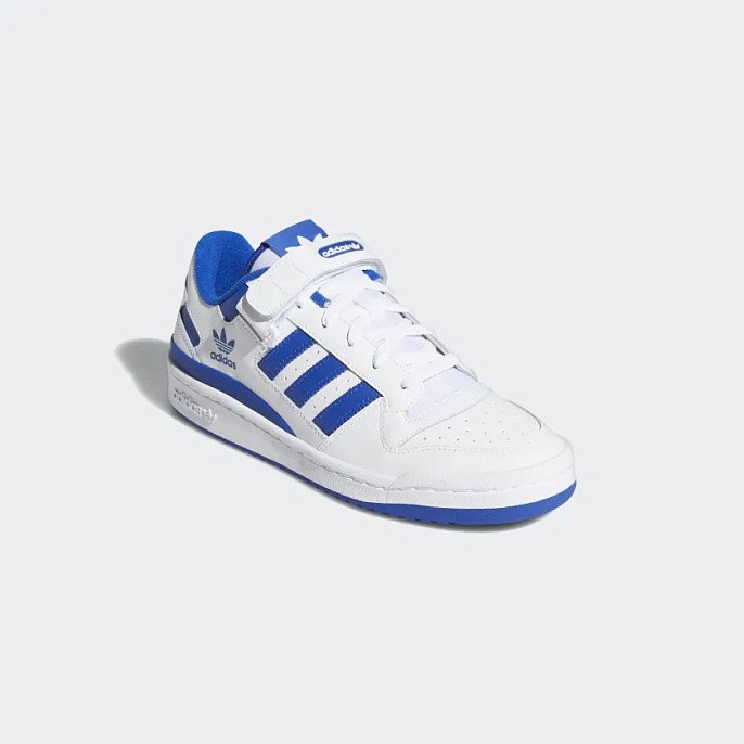 Кроссовки adidas Originals Forum Low Cloud White/Cloud White/Royal Blue