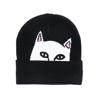 Шапка RIPNDIP Peeking Nermal Beanie Black