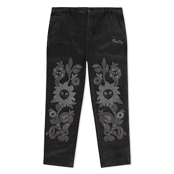 Брюки RIPNDIP Space Garden Pants Black Vintage Wash