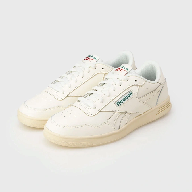 Кроссовки Reebok Court Advance Chalk/Dark Green/Flash Red