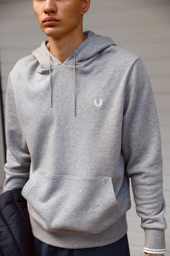 Толстовка Fred Perry Tipped Hooded Sweatshirt