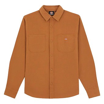 Рубашка Dickies Duck Canvas Shirt Stonewashed Brown Duck