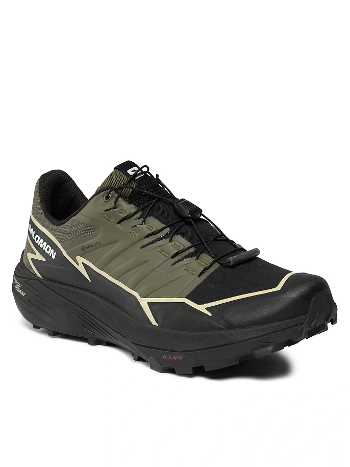 Кроссовки Salomon Thundercross Gore-Tex Olive Night/Black/Alfalfa