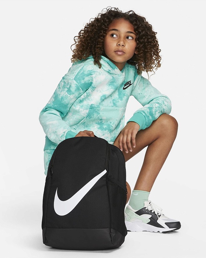 Рюкзак Nike Brasilia Backpack Black/Black/White