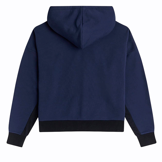 Толстовка женская Fred Perry Panelled Sleeve Hooded Sweat