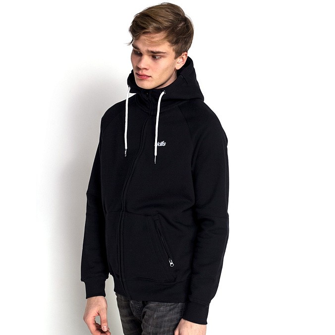 Толстовка SKILLS Double Pocket Hoodie Black