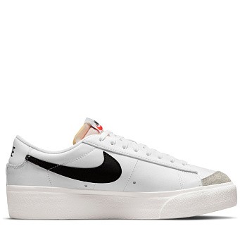 Кроссовки женские Nike Blazer Low Platform White/Sail/Team Orange/Black