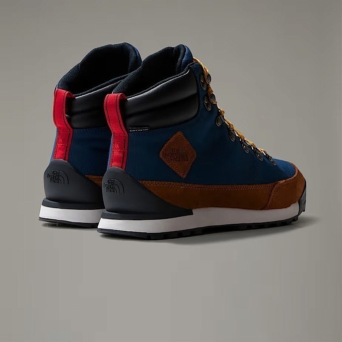 Ботинки мужские The North Face Back-To-Berkeley IV Textile Lifestyle Boots Shady Blue/Monks Robe Brown 