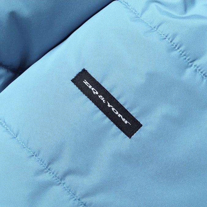 Пуховик ZIQ & YONI PUFF AW18 синий