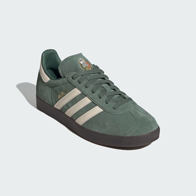 Кроссовки adidas Originals Gazelle Mexico Green Oxide/Wonder White/Gum