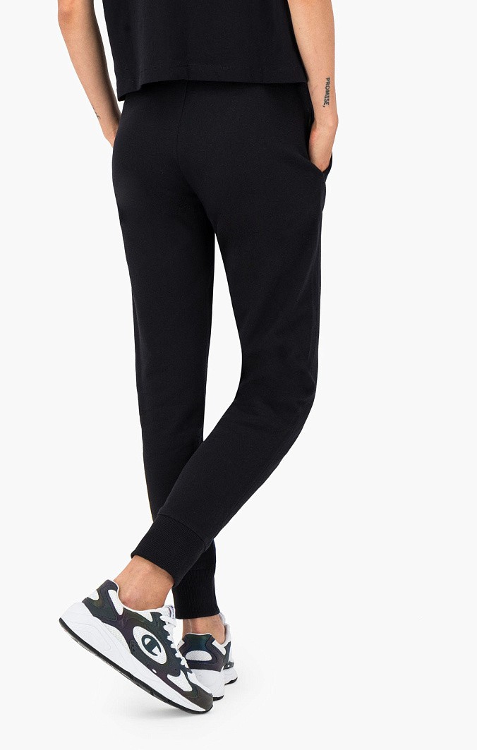 Штаны женские Champion Satin Stitch Script Logo Fleece Joggers
