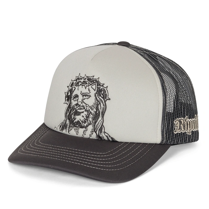Кепка RIPNDIP Lord Savior Trucker Hat Dark Charcoal