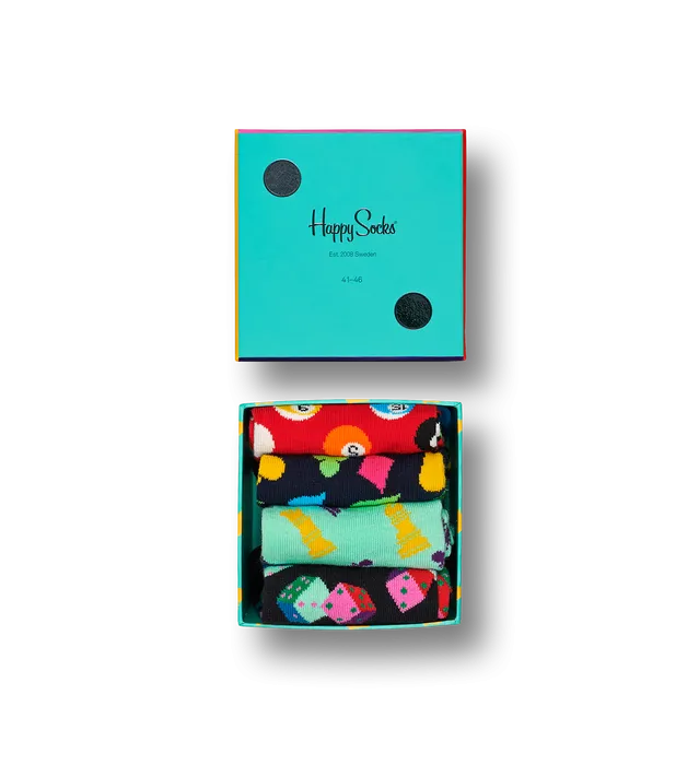 Набор носков Happy Socks Game Night Gift Box